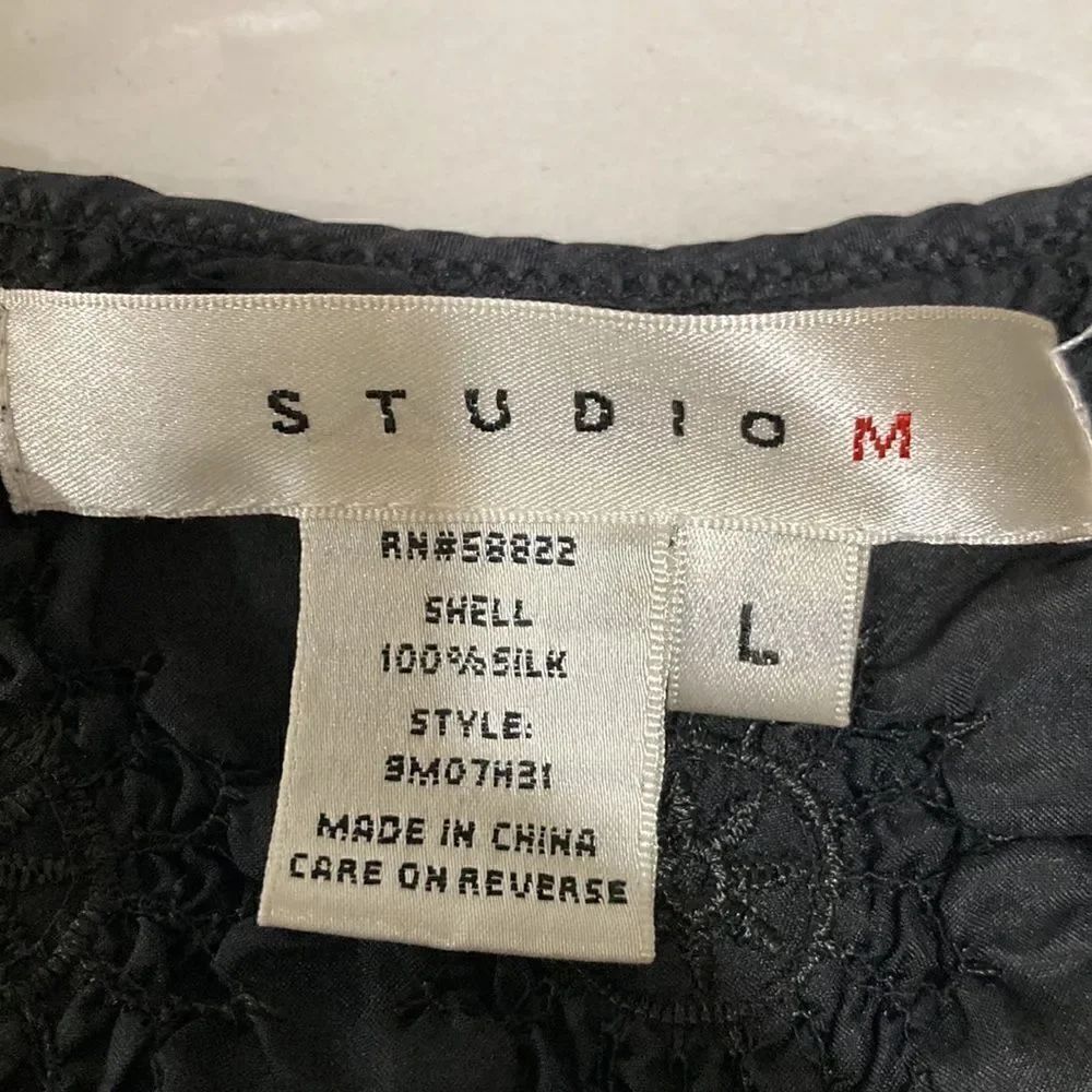 Studio M silk top - Picture 9 of 11